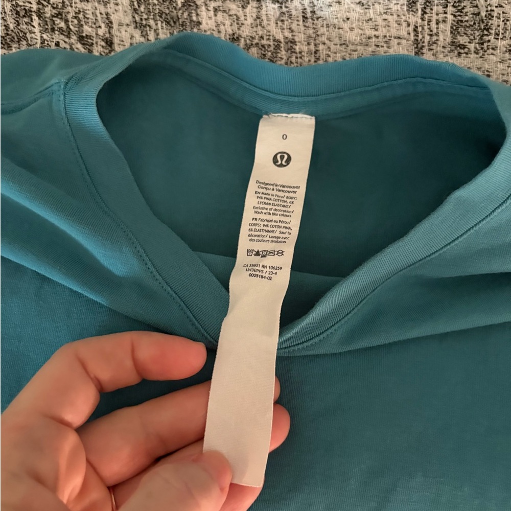 Lululemon Love Crew Neck Size 0 - Picture 4 of 5